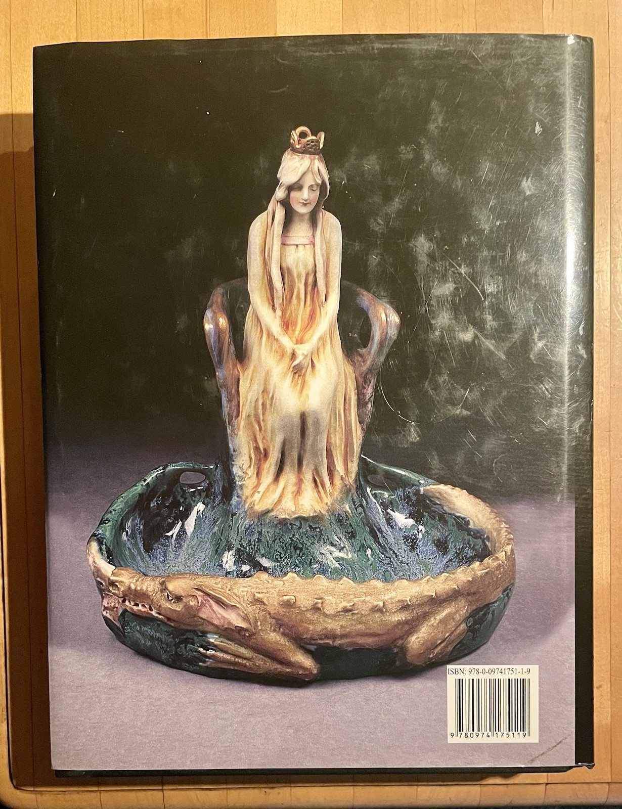 Singed Byron Vreeland 2011 Monsters & Maidens Amphora Pottery Of Art Nouveau