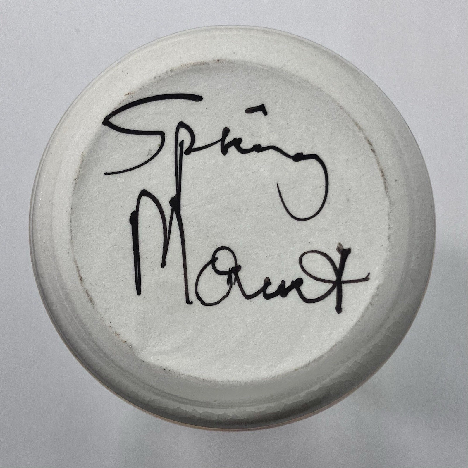 SPRINGMOUNT Australian Studio Pottery / TINA BANITSKA Era / SIGNED Vase / RARE