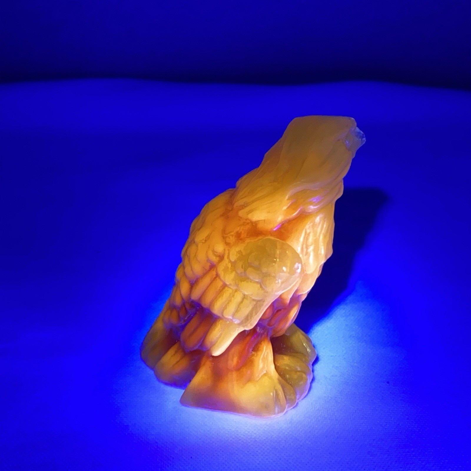 Boyd Glass “Bernie The Eagle” Sunkiste Carnival #143 GLOWS Under Black Light ‘95