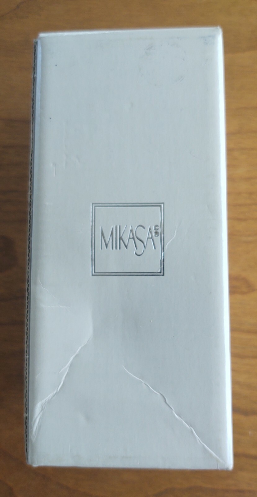 Mikasa Edinburgh Pair 3” Edinburgh Glass Candleholders Made In Slovenia, VTG