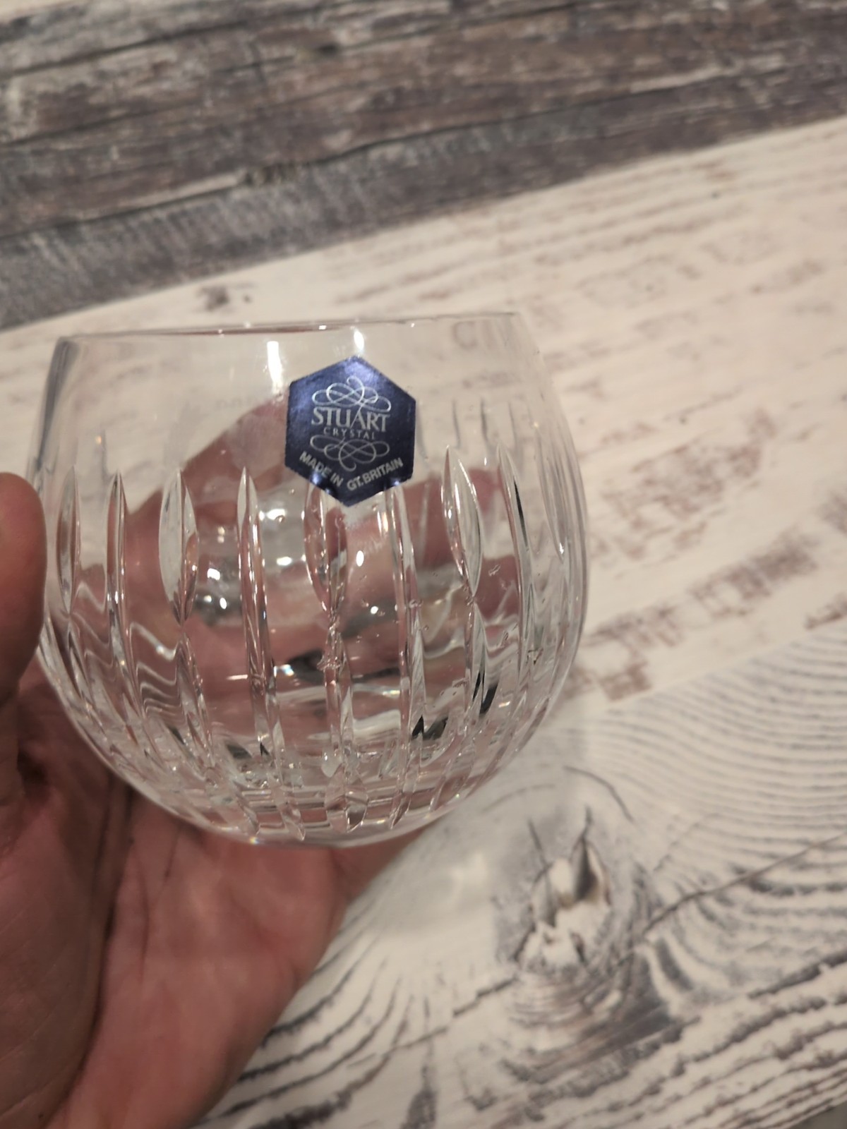 Princess Diana Commemorative Crystal Bowl Votive Holder By Stuart Crystal