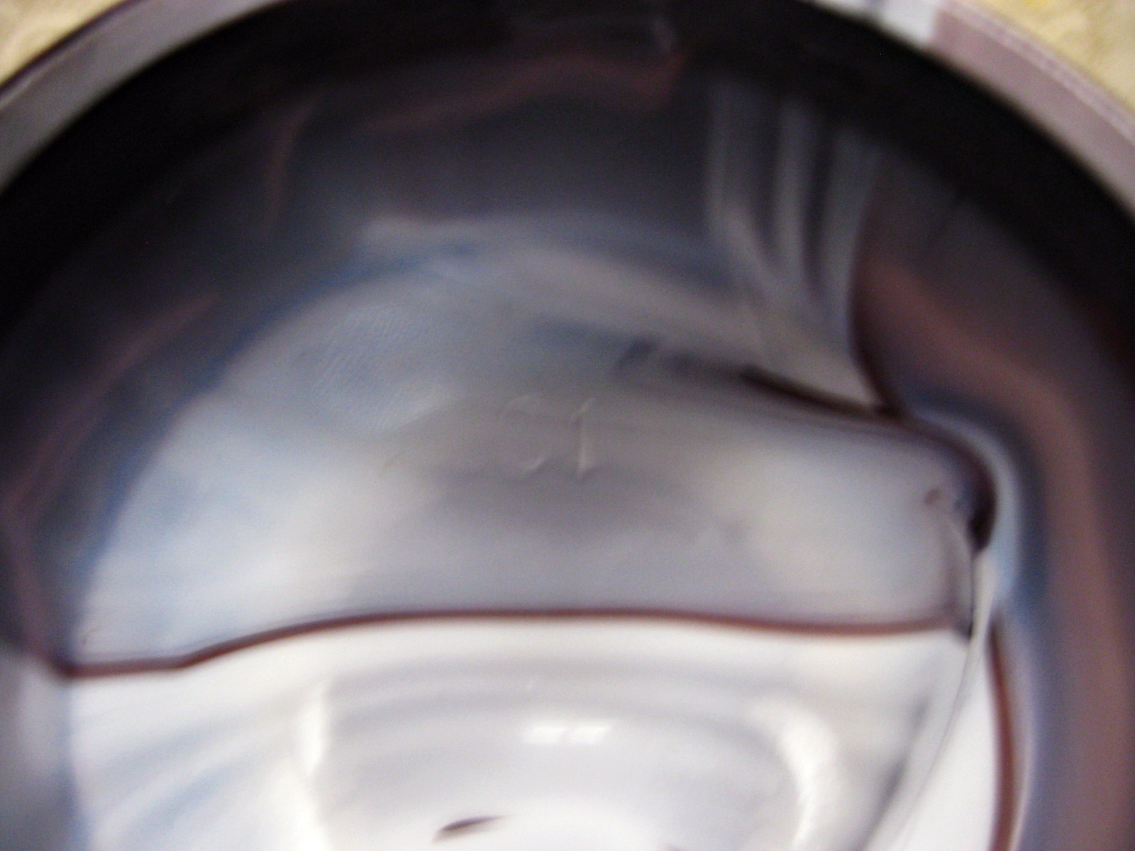 Vintage PURPLE IMPERIAL SLAG GLASS Bashful Charlotte Venus Rising Marked IG 1981