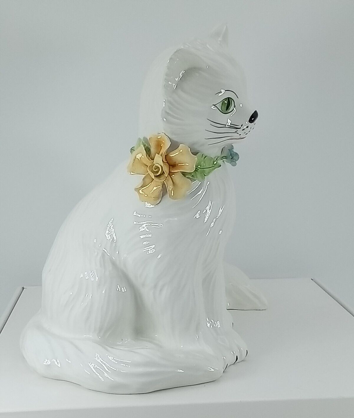 ITALIAN STAFFORDSHIRE STYLE CATS MADE IN ITALY MADE 1950’s