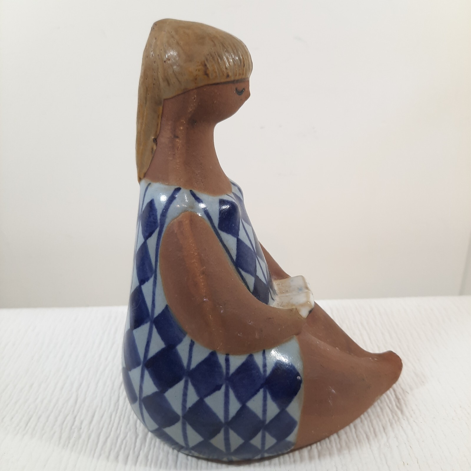 Gustavsberg Pottery Amelia Lisa Larson ABC Girls Bather Sweden figurine RARE