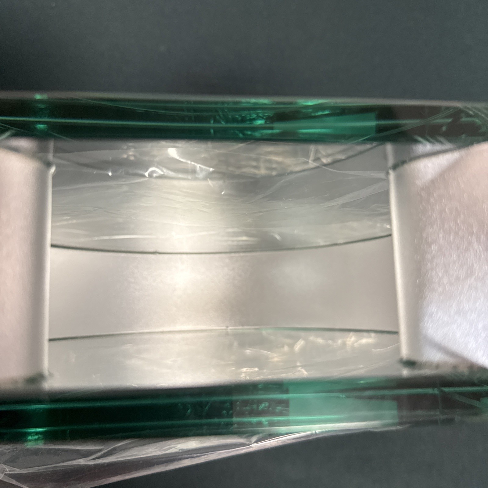 Peter Hewitt for MOMA 9” Large Ribbon Vase – Museum Of Modern Art – Glass NIB