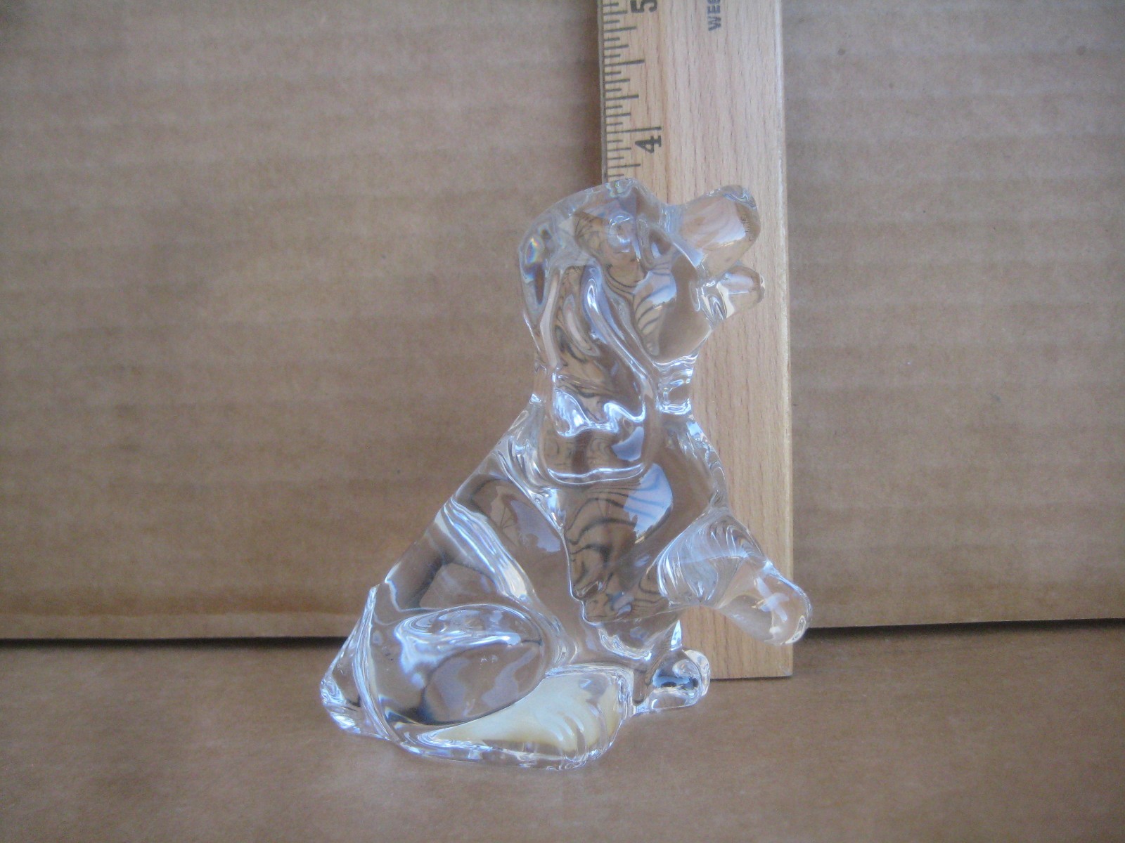 Princess House Pets Sitting Cocker Spaniel Puppy Crystal Figurine 3.5″ Germany