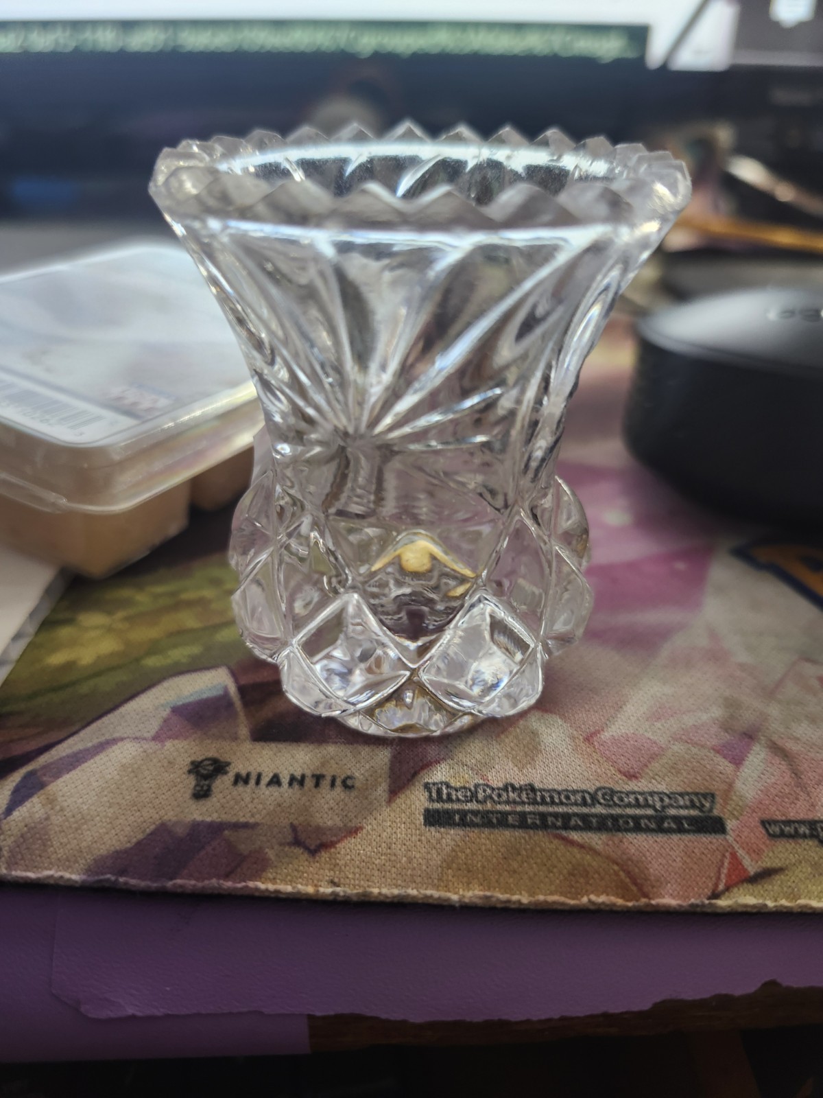 West Germany Lead Crystal 2.33″/ 6,3cm Bud Vase