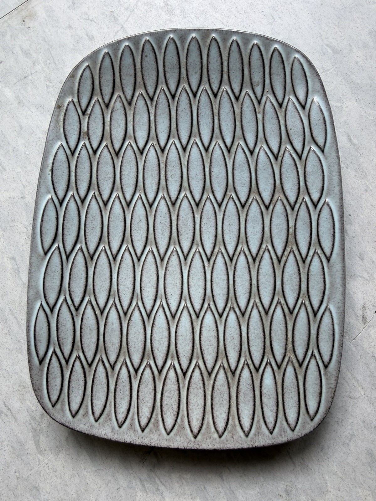 Vintage Danish Modern Christian Schollert Keramik Ceramic Tray Dish 1960’s