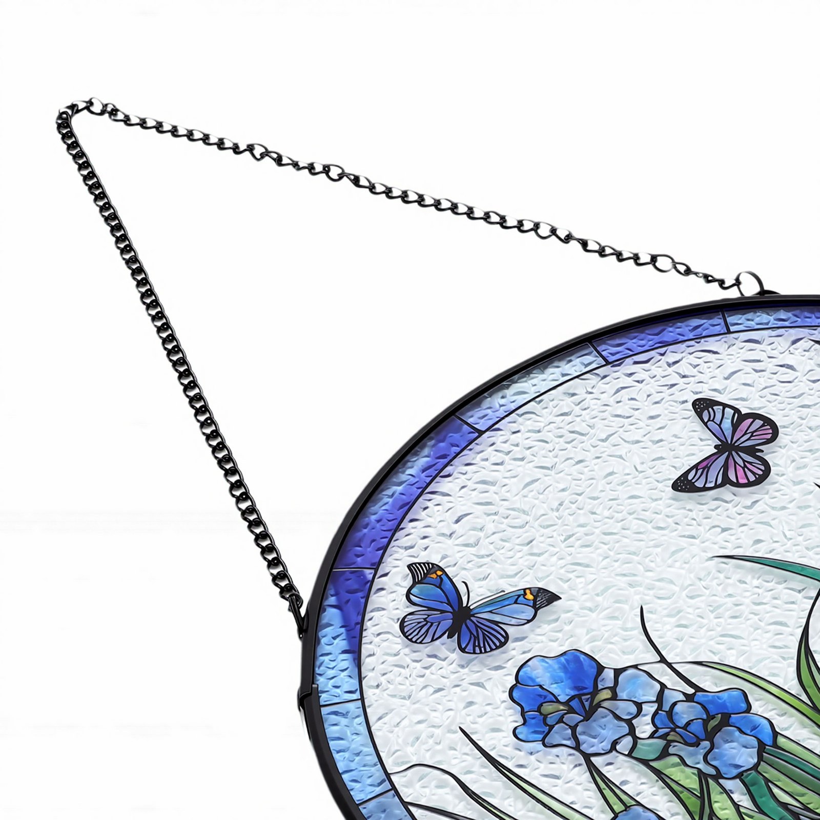 Stained Glass Sun Catcher Vibrant Color Home Living Room Bedroom Decor V1