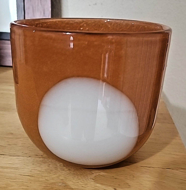 Mickinley Handmade Glass Pot Planter 5″
