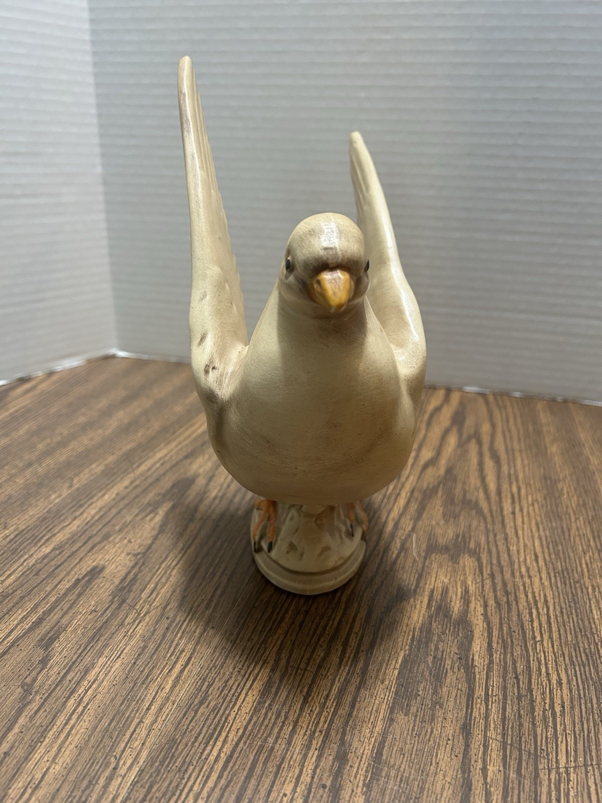 Pair Royal Haeger Mourning Doves Life Size Ivory Finish Excellent Condition