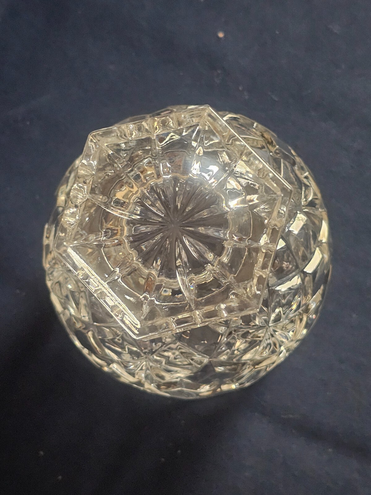 Footed 3.25-Inch Mikasa Crystal Candle Holder