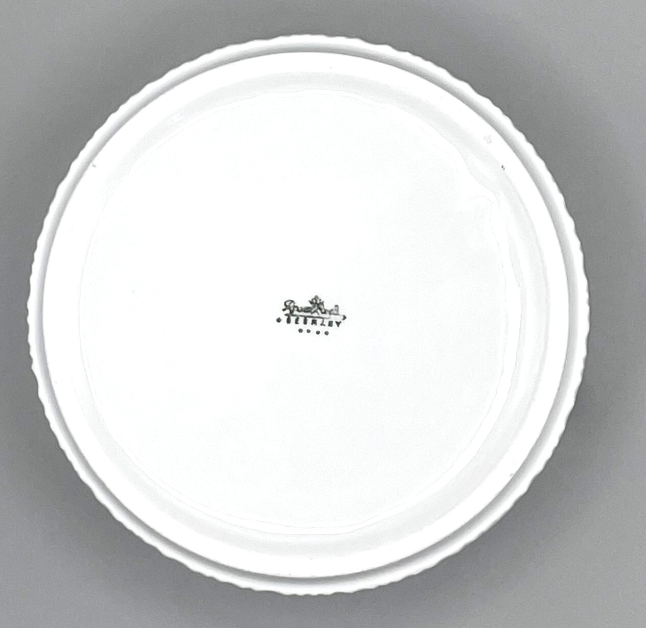 Ribbed Porcelain Ashtray Rosenthal Variation by Tapio Wirkkala 1962 Germany MCM