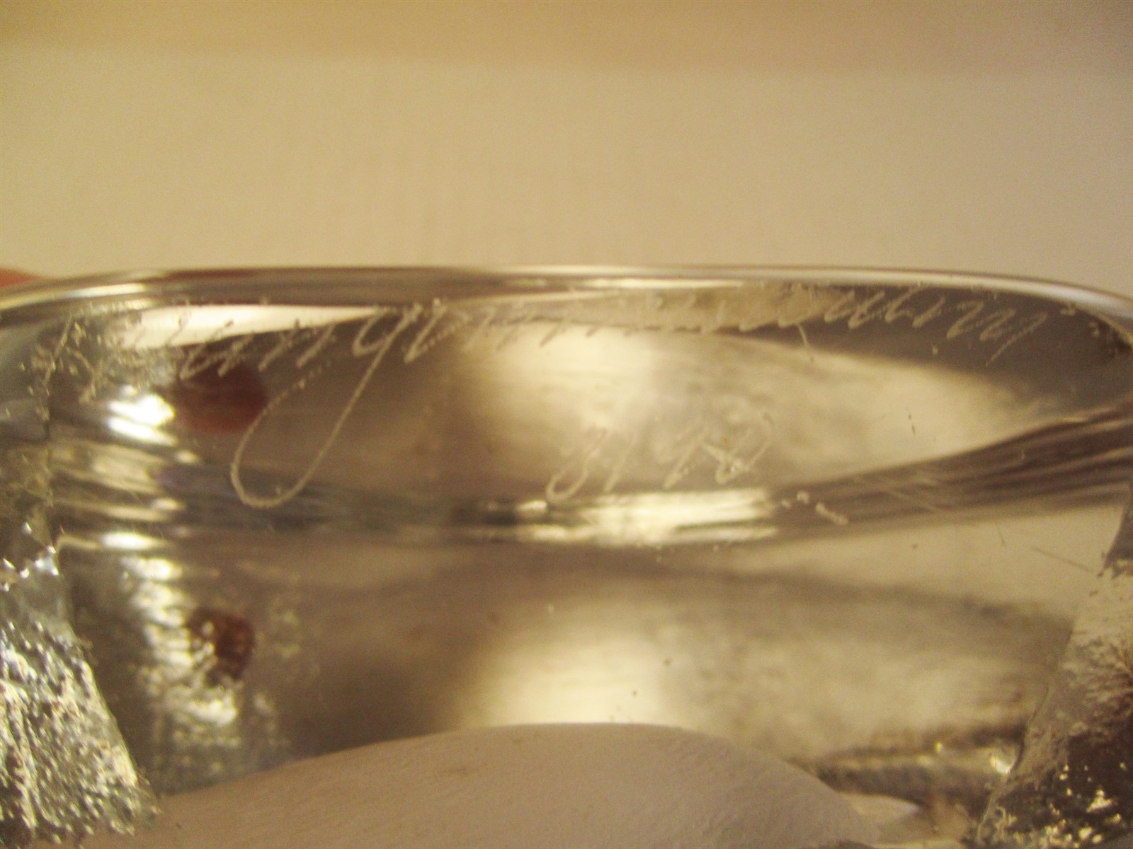 VINTAGE MATS JONASSON ?? ETCHED LEAD CRYSTAL PAPER WEIGHT DUCKLING SIGNED & NO.
