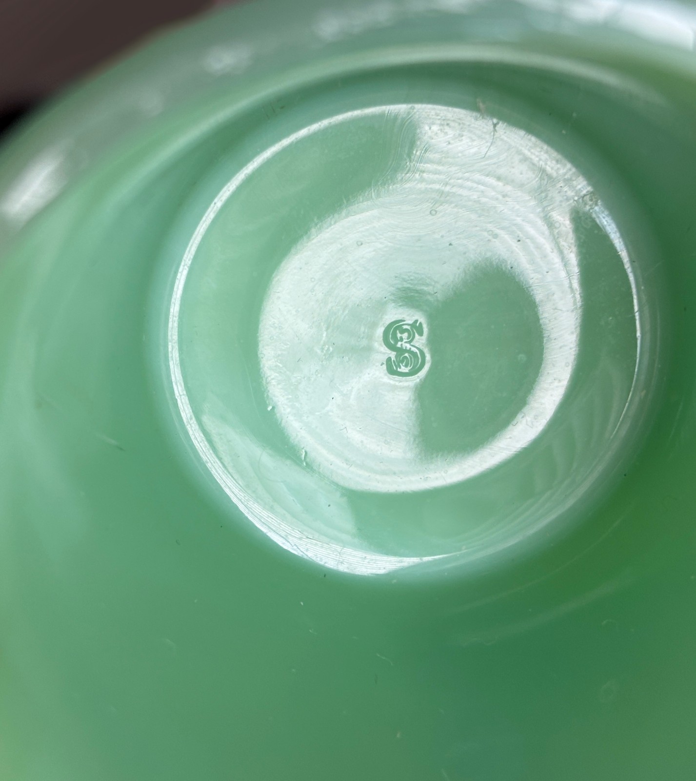 Vintage MBM Martha by Mail Jadeite Bucket Votive Holders by L E Smith 4 Stewart