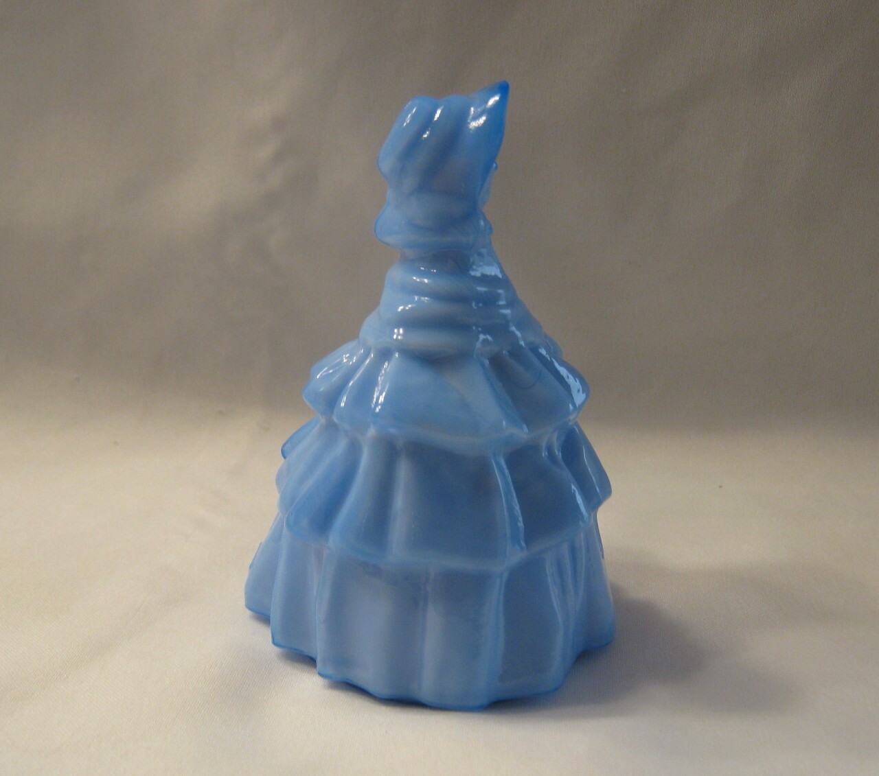 Boyd Art Glass Delphinium Blue Colonial Southern Belle Louise Doll Figurine