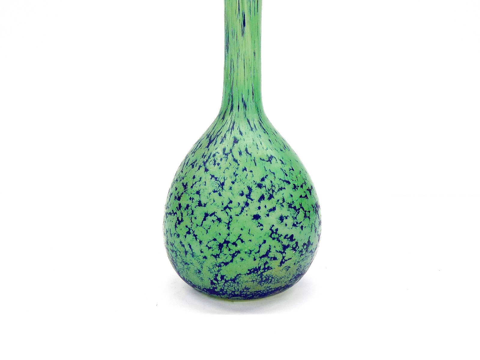 Excellent Andre Delatte French Berluze Soliflore Pate de Verre Vase
