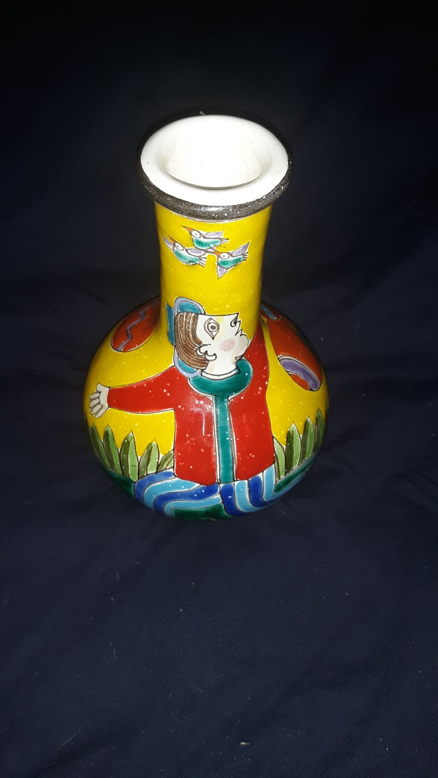 Vintage 1965 Desimone Italian Pottery Vase