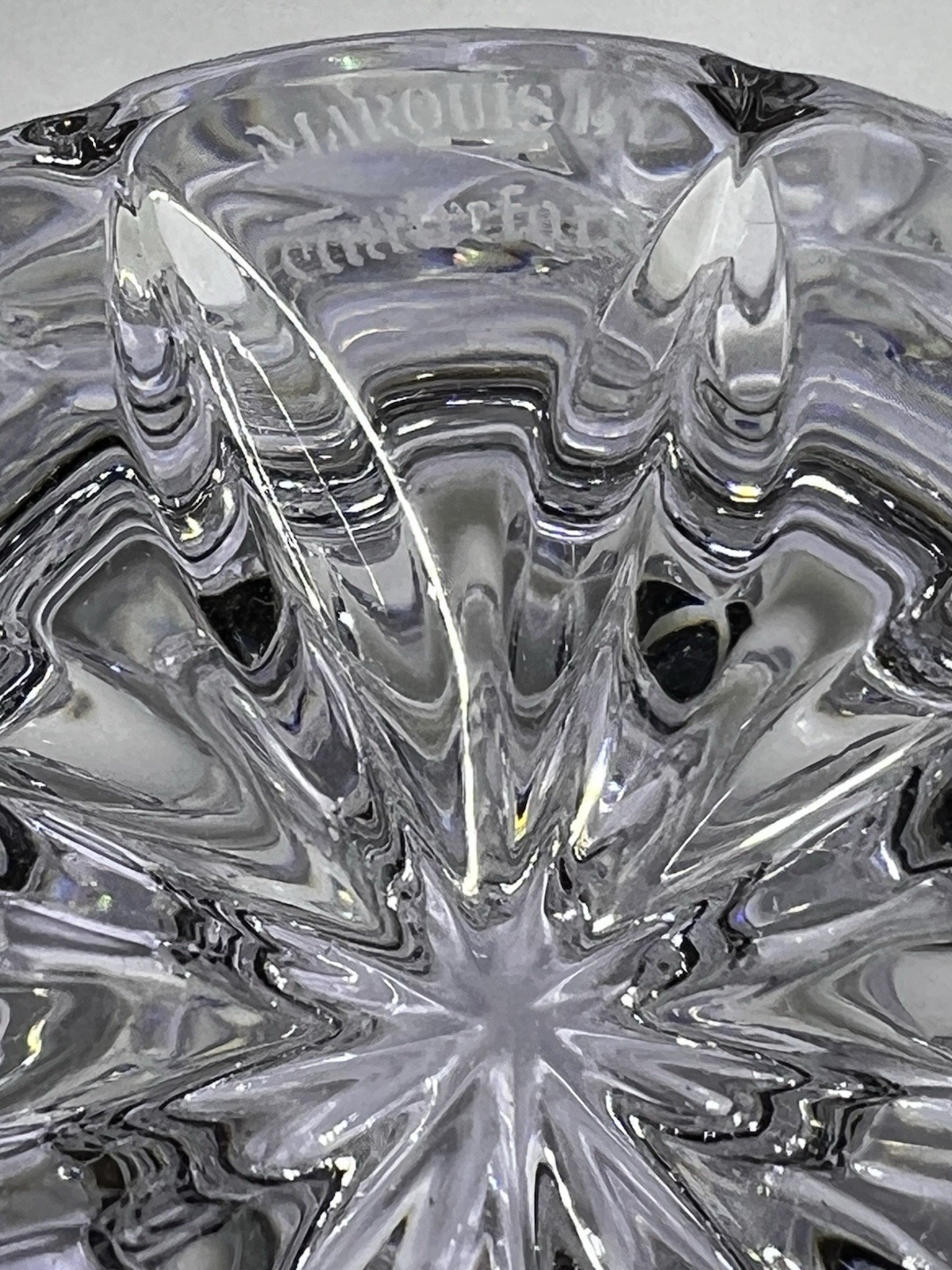 Marquis by Waterford Amway Crystal Taper Votive Candle Holder