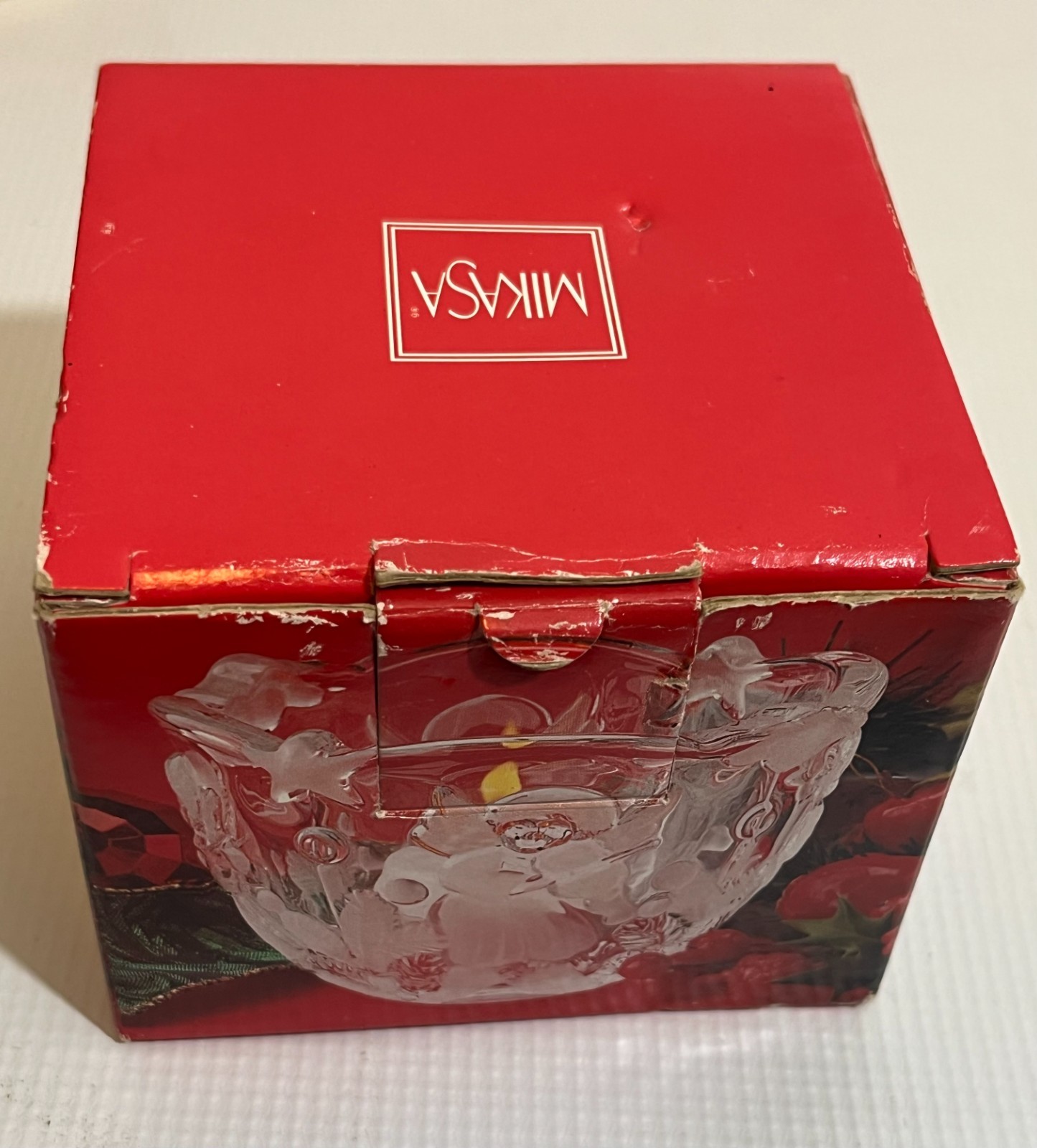 Mikasa Holiday Lights Candleholder 3 ¼” – SA835/610