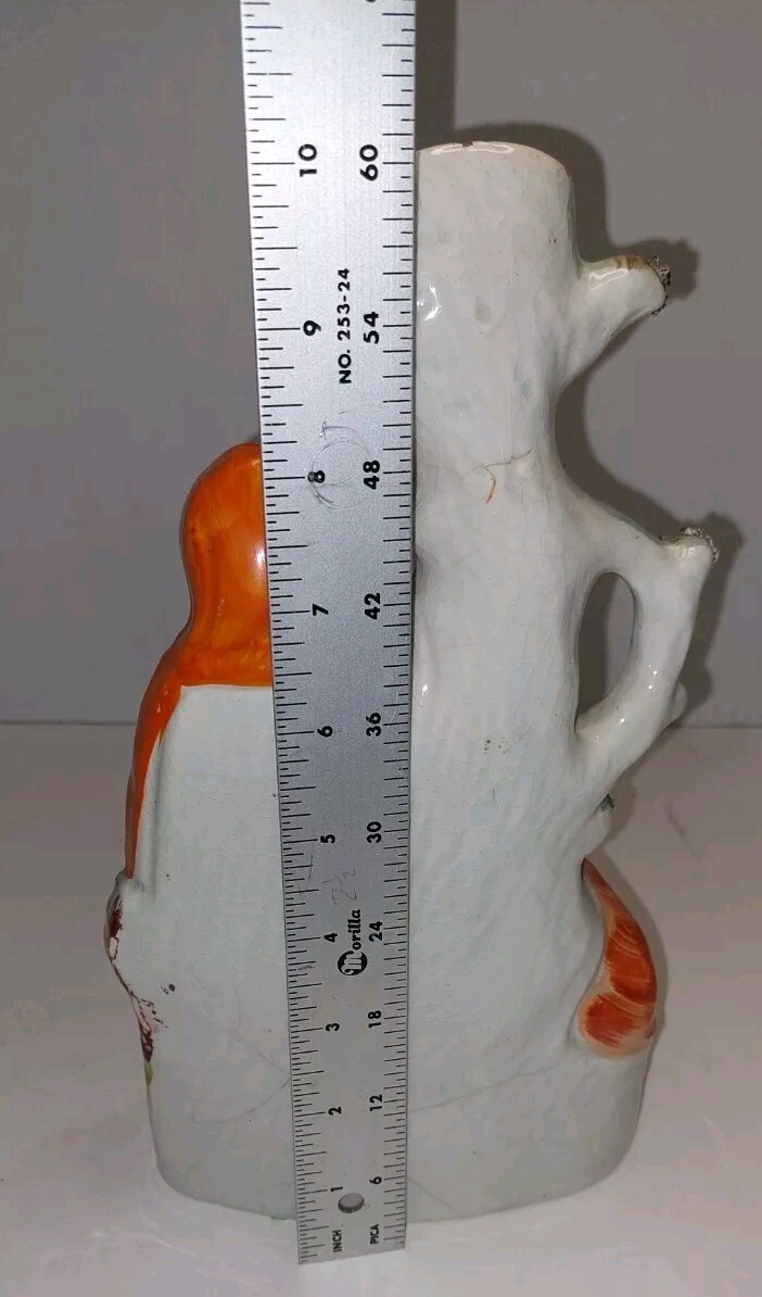 Staffordshire Little Red Riding Hood Spill Vase 19th Century – READ