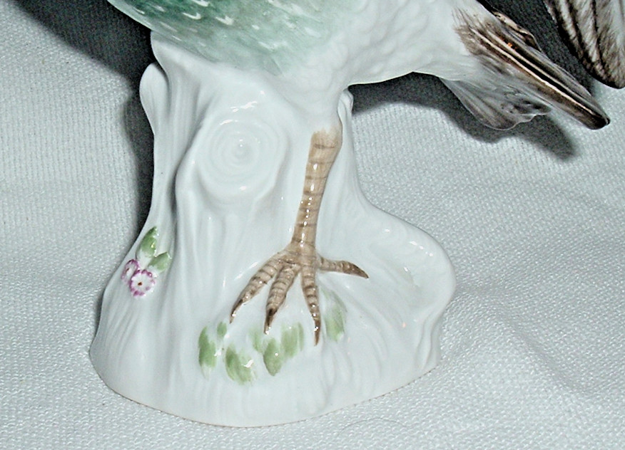 19th-C *MEISSEN Porcelain Figurine *STARLING BIRD 5 7/8″ #974 *First Quality