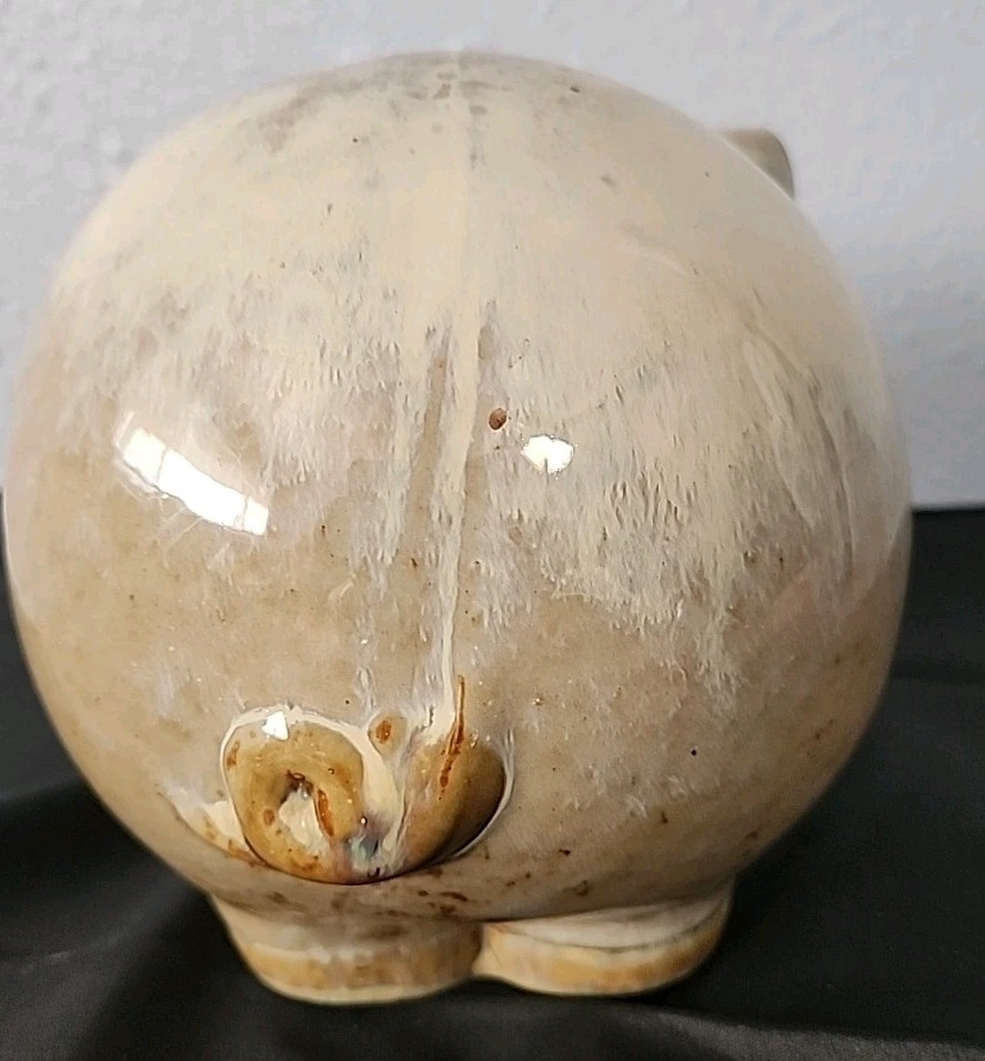 studio pottery Pig 6″ Tall 7″ Long