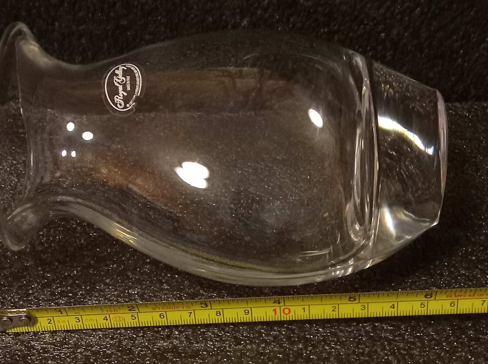 VTG Unique Royal Gallery 6″ Weighted Base and Appealing Curvature Shape, Italy