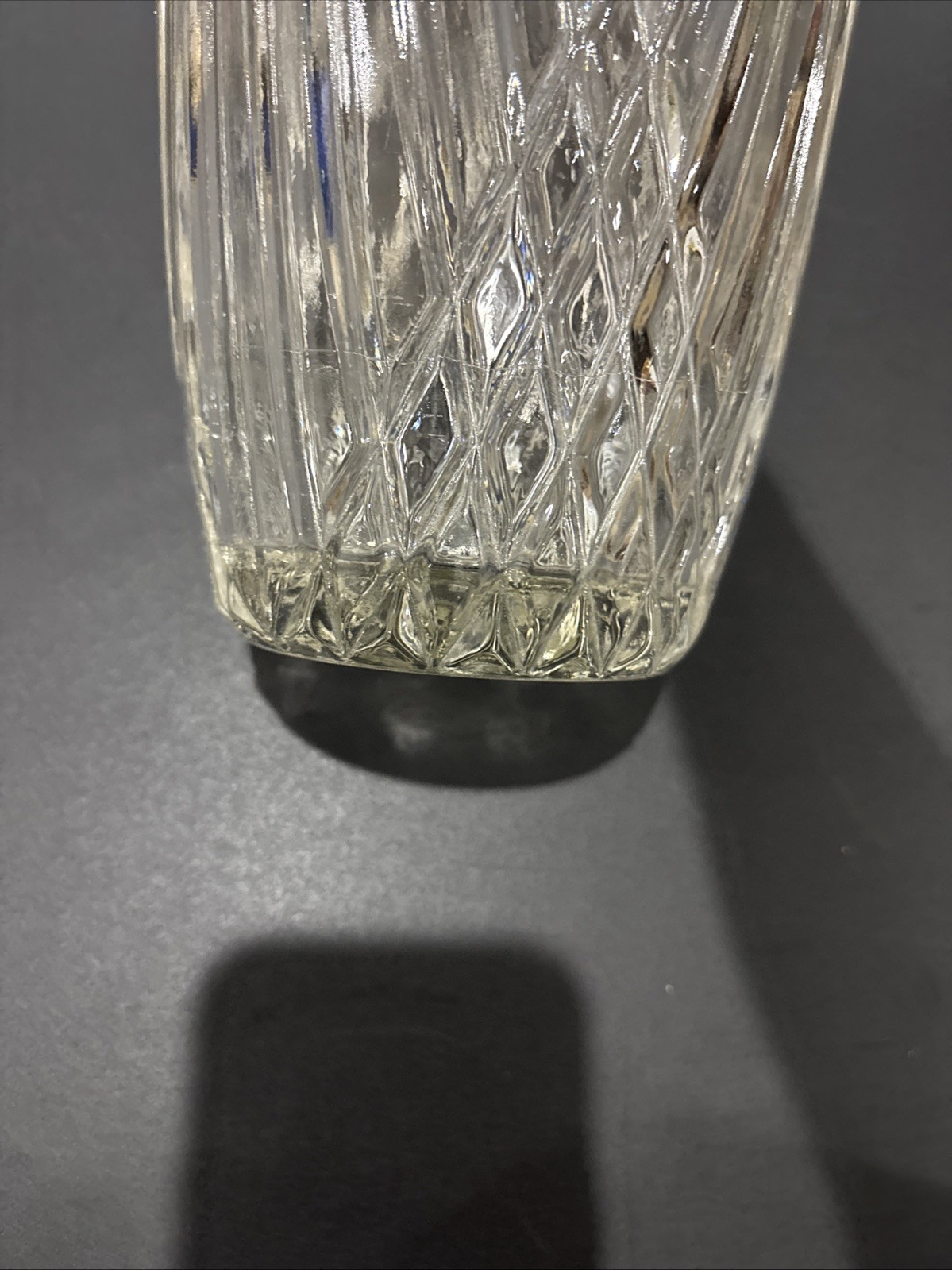 Vintage Large Vase 10 Inches Tall Heavy Discontinued Art Deco