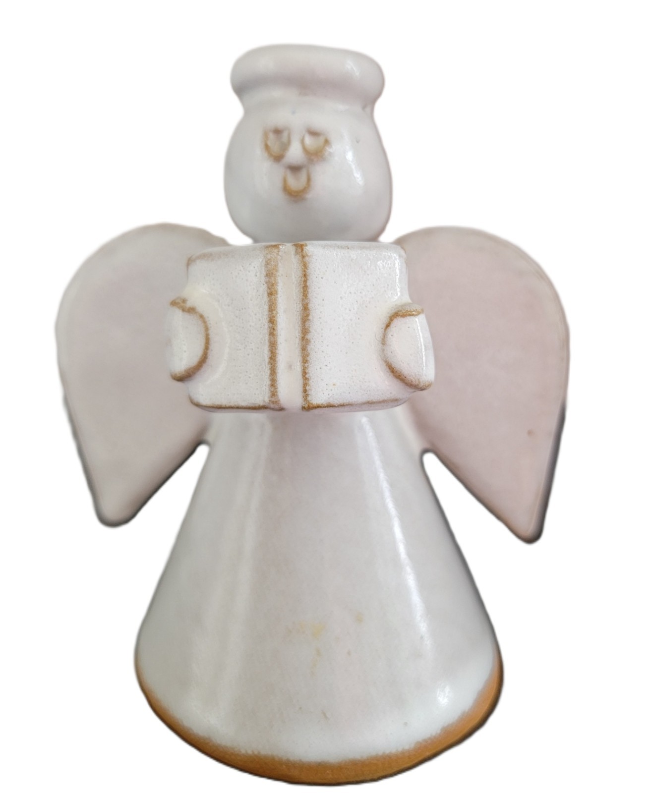Braunschweig Studio Art Pottery Singing Angel Glazed Minimalist Collectible