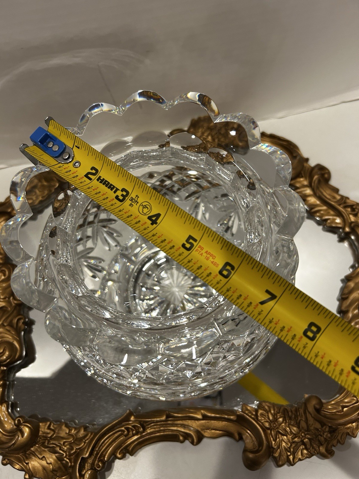 Waterford Crystal America’s Heritage Martha Washington Unity Vase Ireland