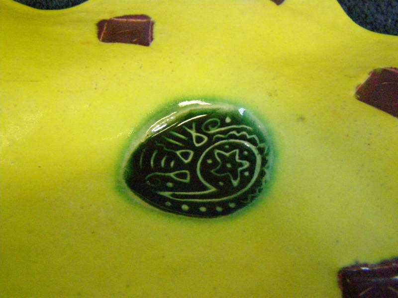 Handmade Ash Tray ~ Signed ~ Las Cruces Pottery Works