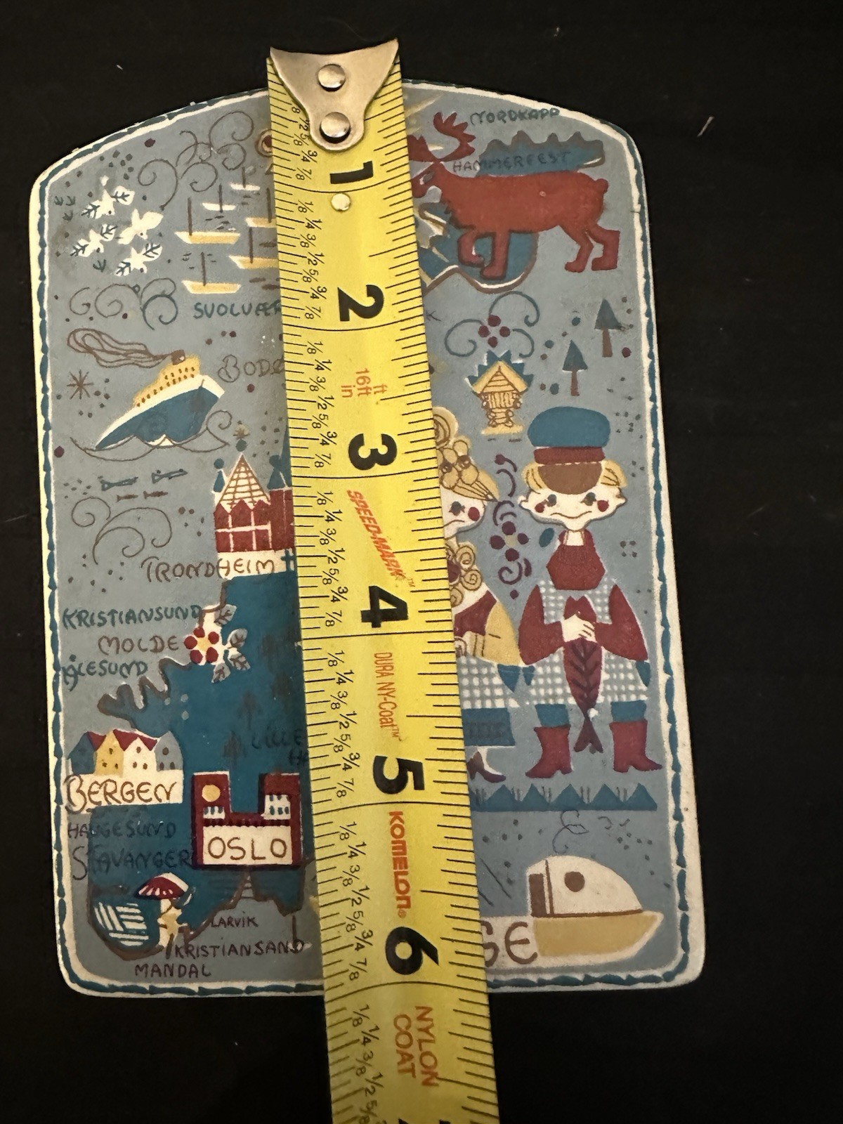 Stavangerflint Norway Vintage Tile For Wall Map