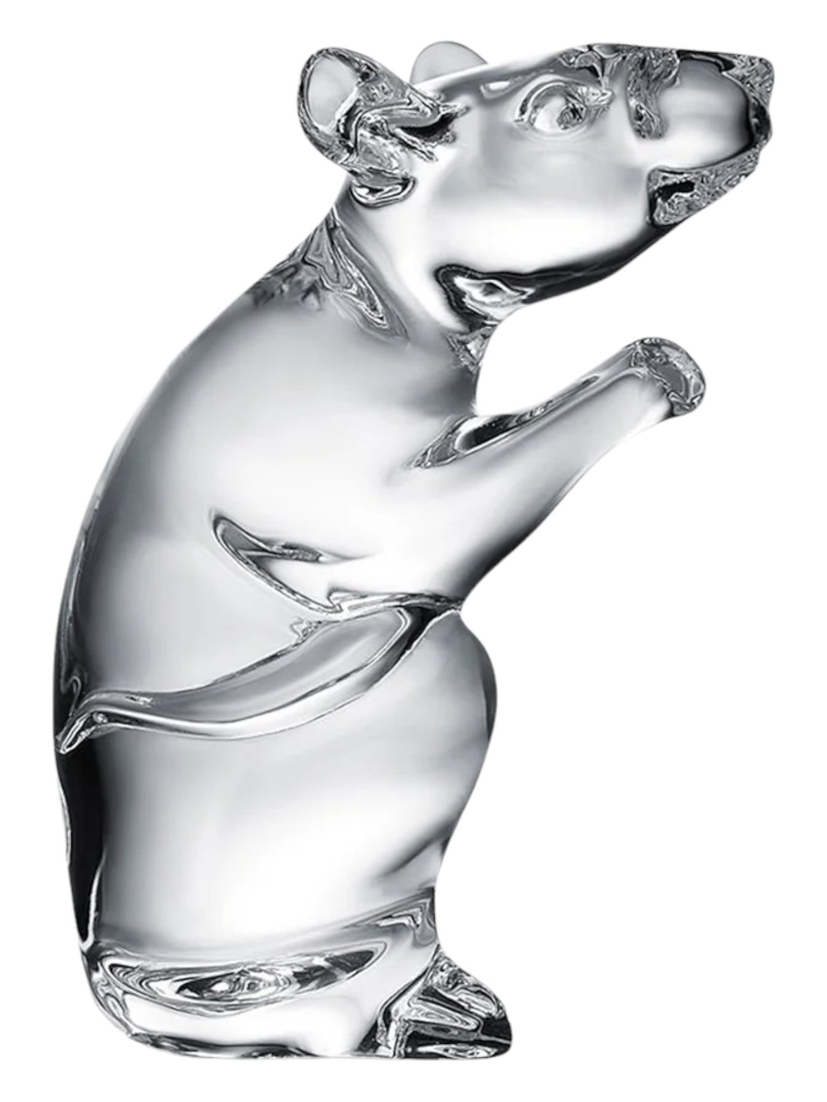 Baccarat 2813060 Crystal Zodiac Clear Mouse 2020 Figurine MSRP $190