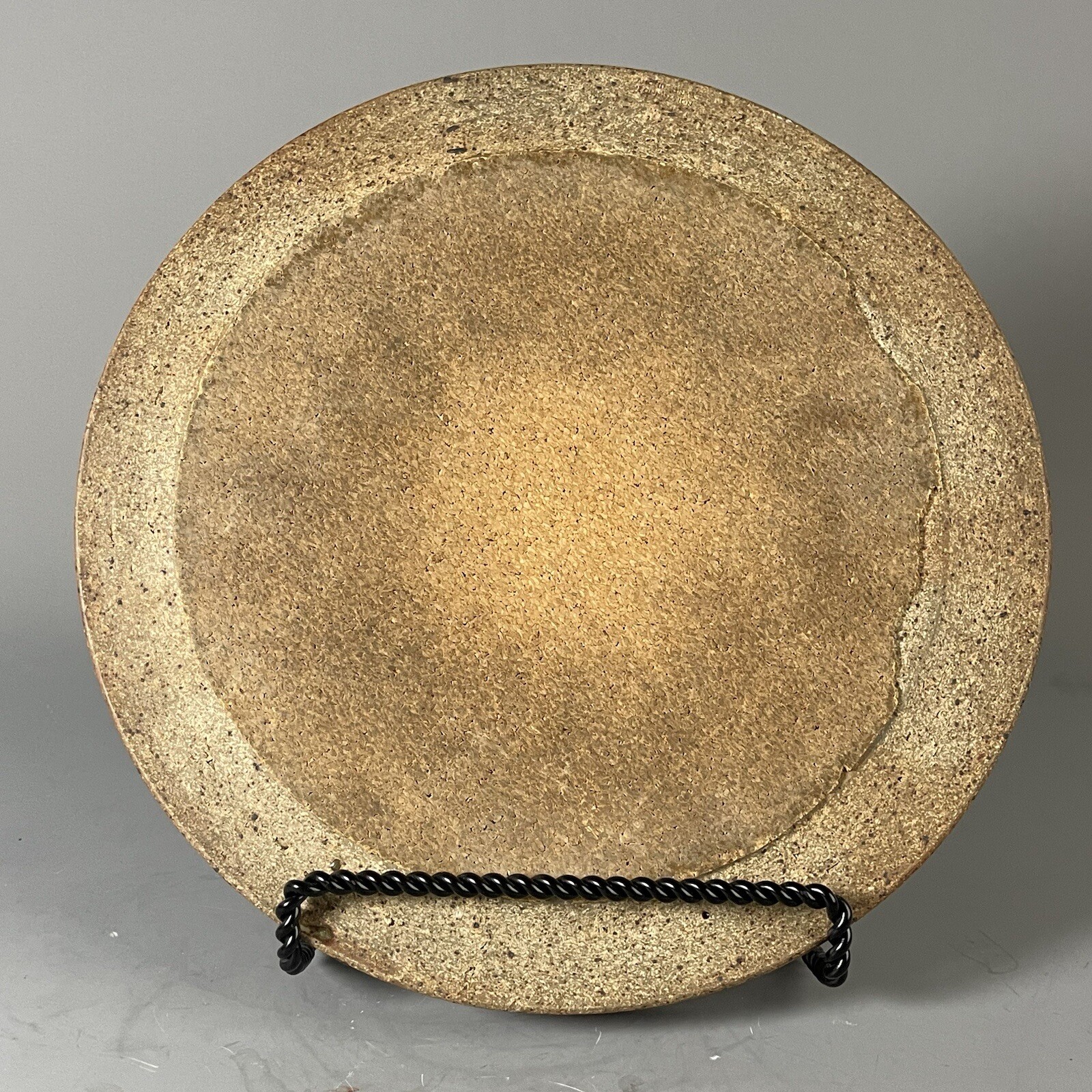 1960’s David Shaner 10” Stacking Charger – Signed Pottery Stamped Archie Bray