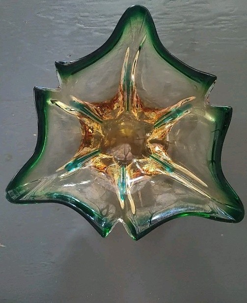 Italian Murano Artistic Glass Bowl