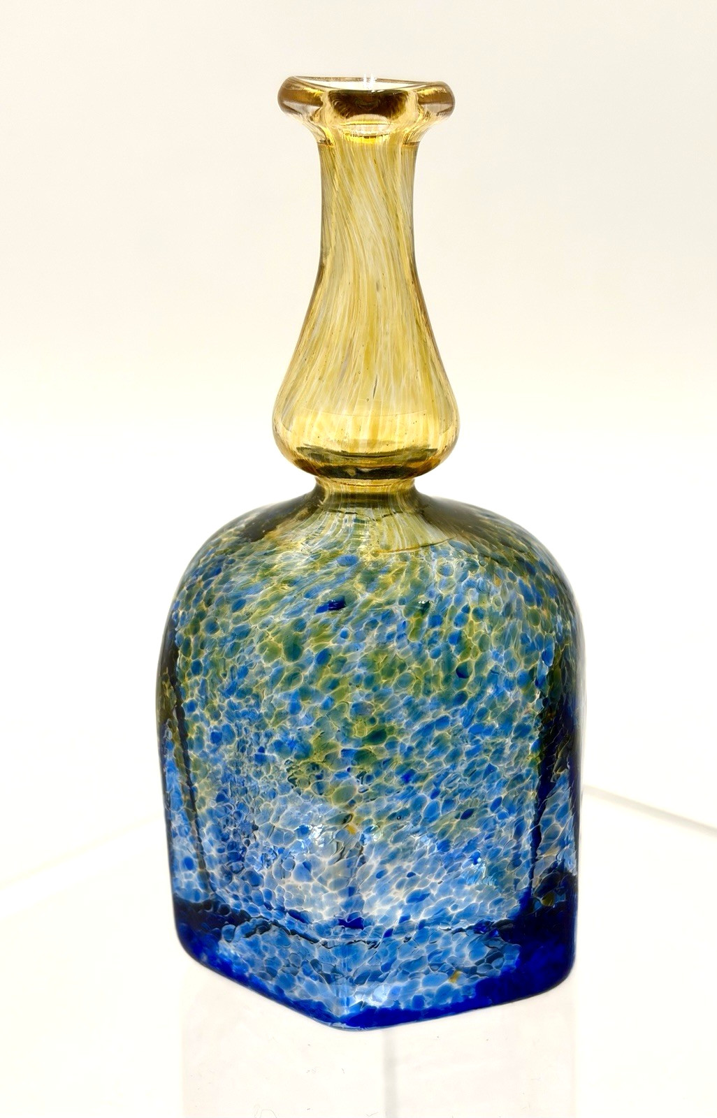Vintage Kosta Boda Bertil Vallien Bud Vase Signed