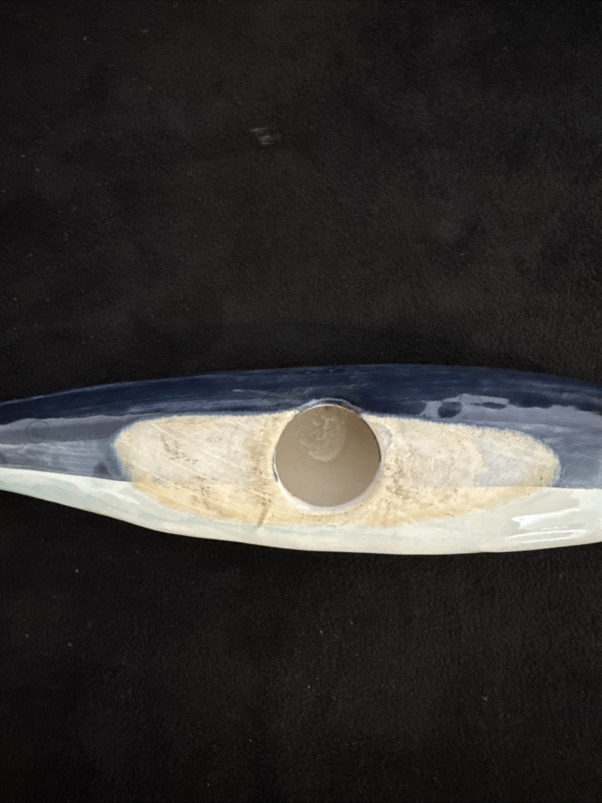 Vintage Ceramic Sardine Fish Jay Willfred For Andrea By Sadek 8″ Knife Rest