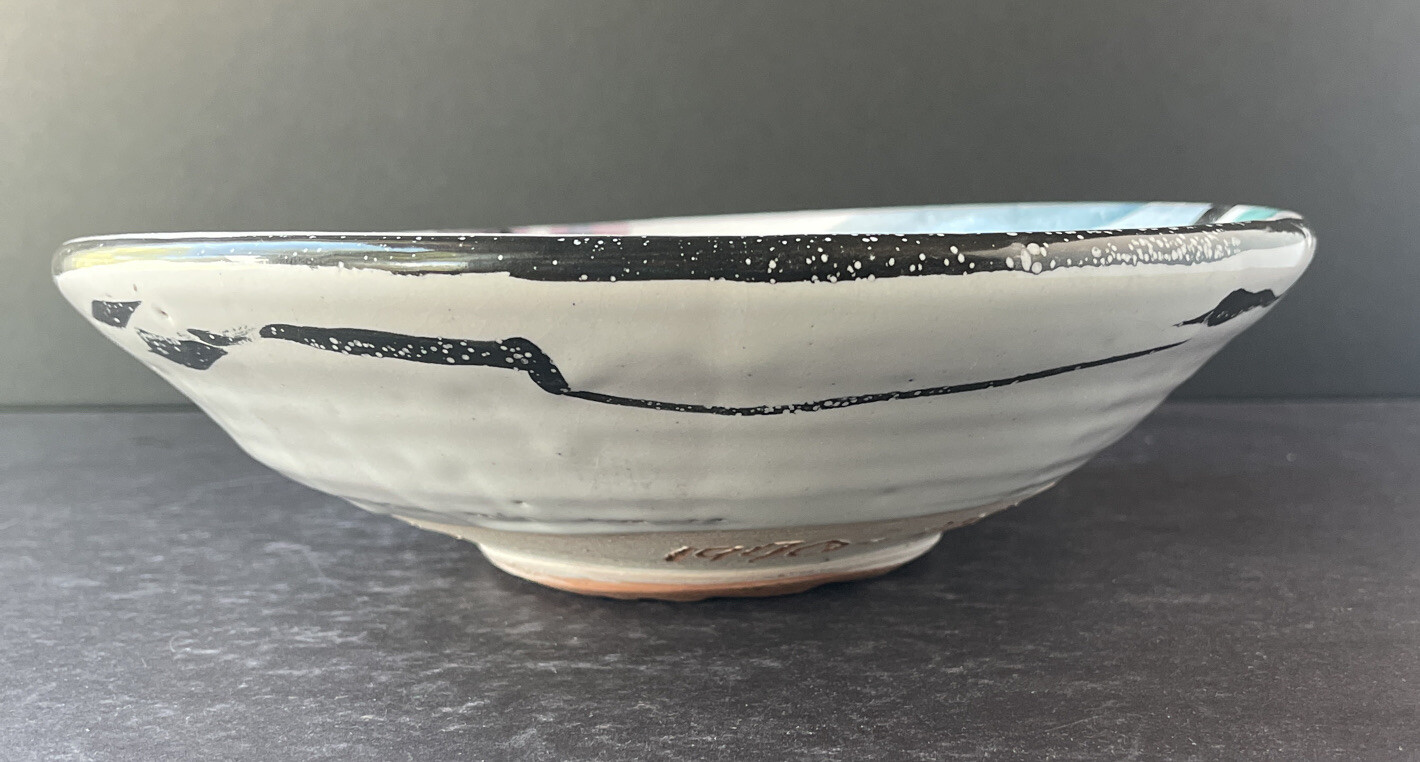 Rare Southern Colorado Clinic Pc – Pottery 80’s Style Arts & Crafts – Large Bowl