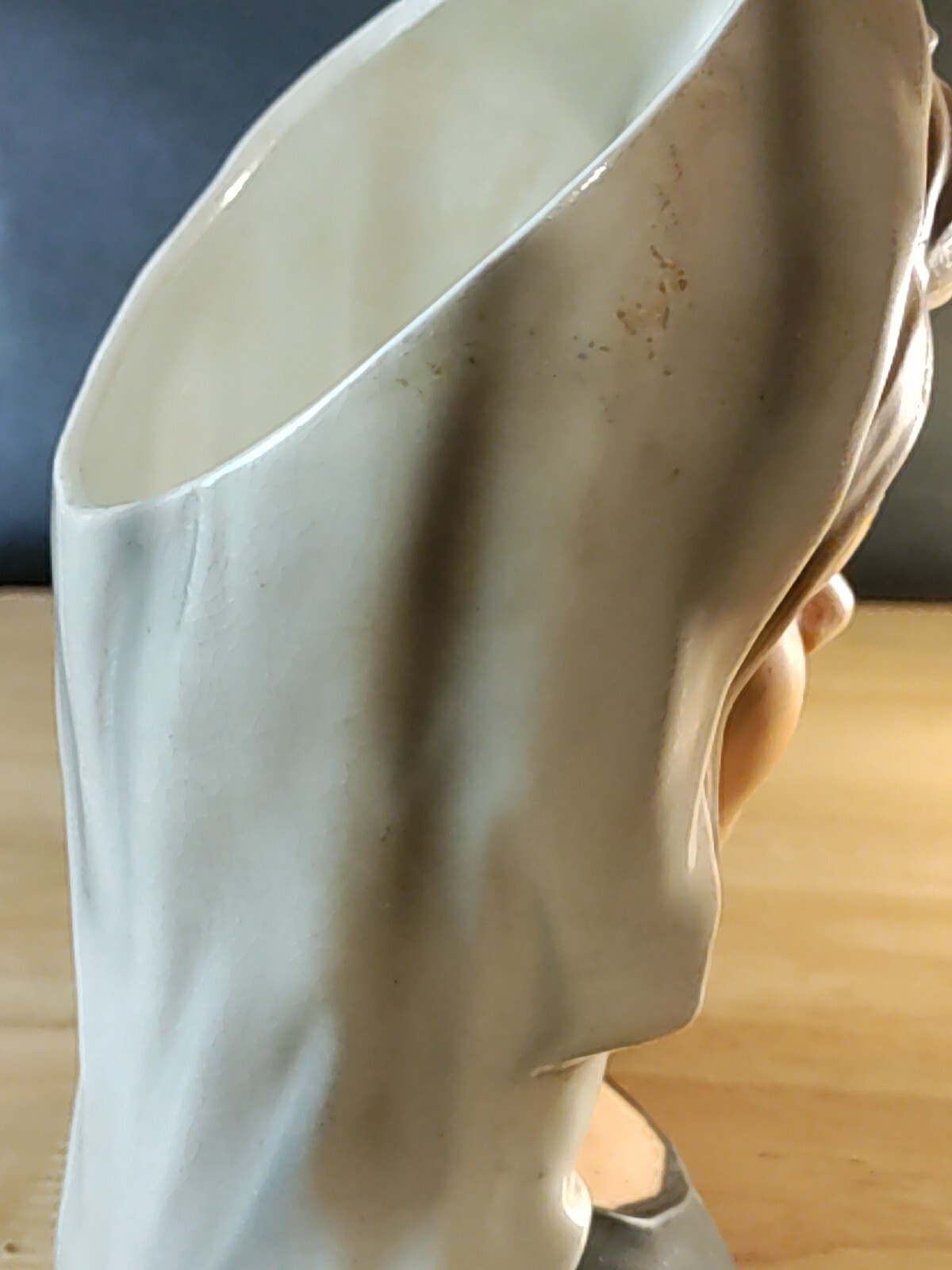 Vintage Jackie Kennedy In Mourning Head Vase – Very Good Condition