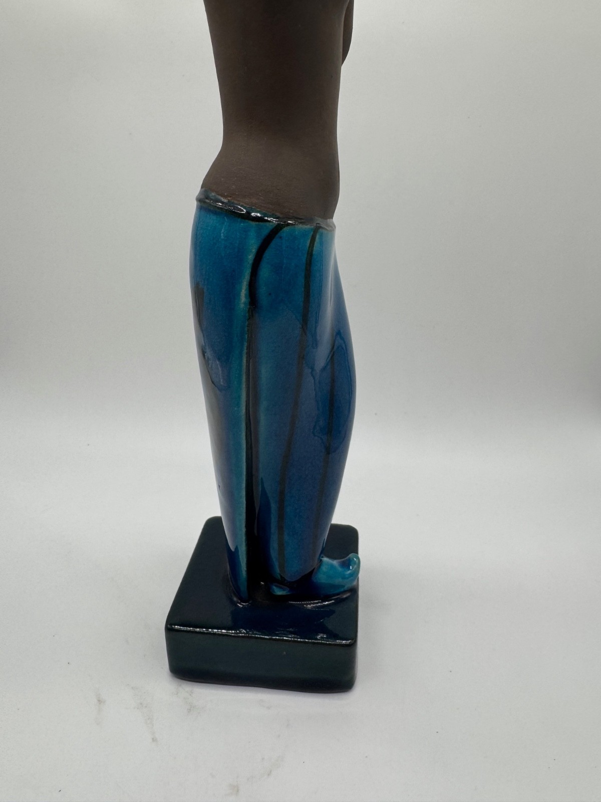Royal Copenhagen Denmark Johannes Hedegaard Ceramic Figurine Woman with Birds
