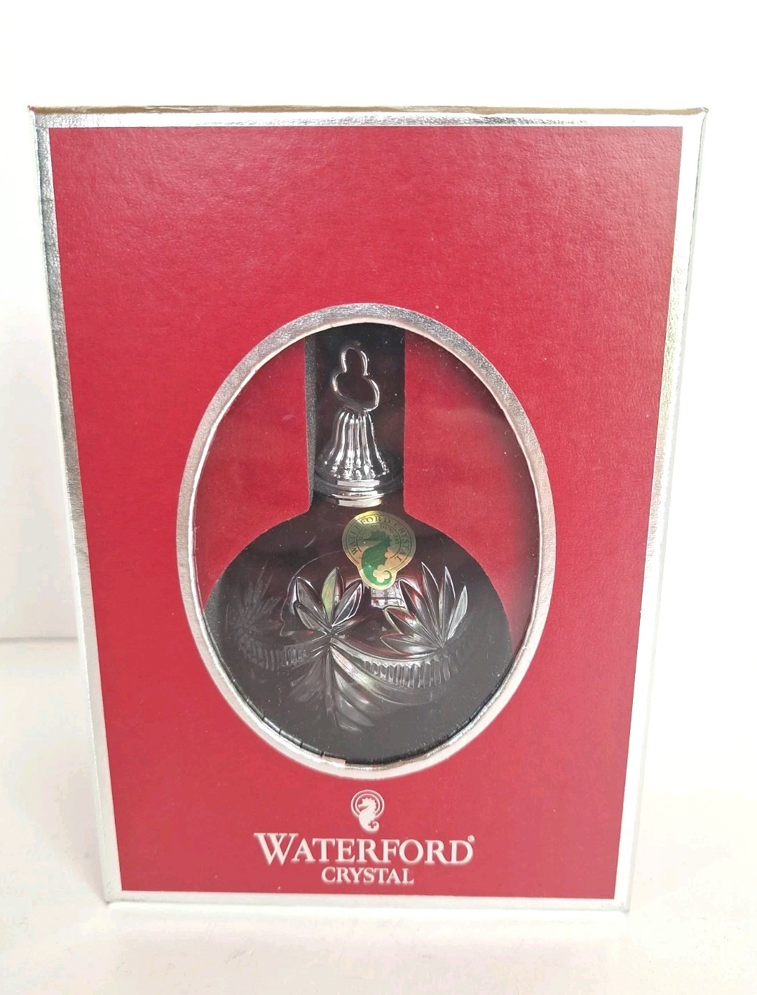 Waterford 135438 Ruby Red Cut to Clear Crystal Winter Wonderland Ball Ornament
