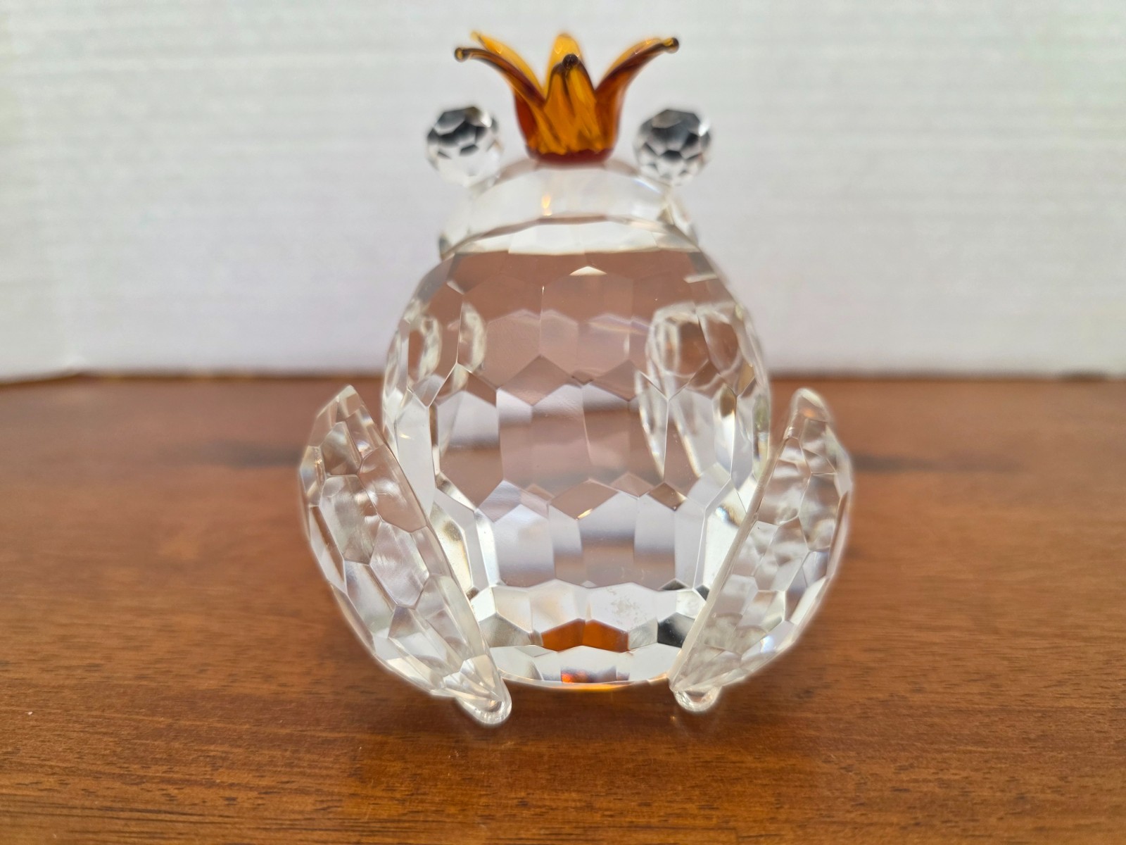 Shannon Crystal Frog Prince Figurine by Godinger – 4″ High