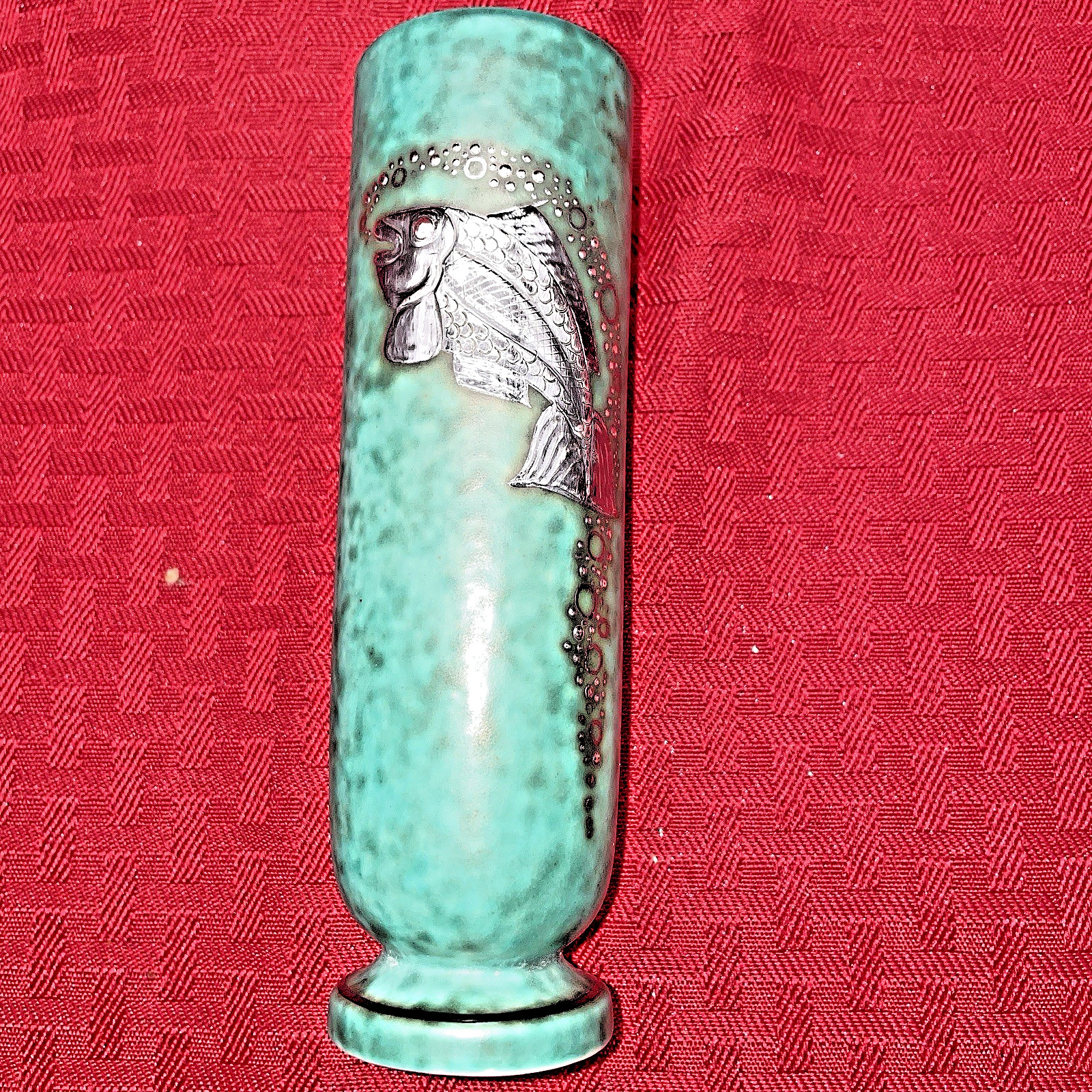 VINTAGE “ARGENTA ” VASE WILHELM KAGE GUSTAVSBERG #1629 II
