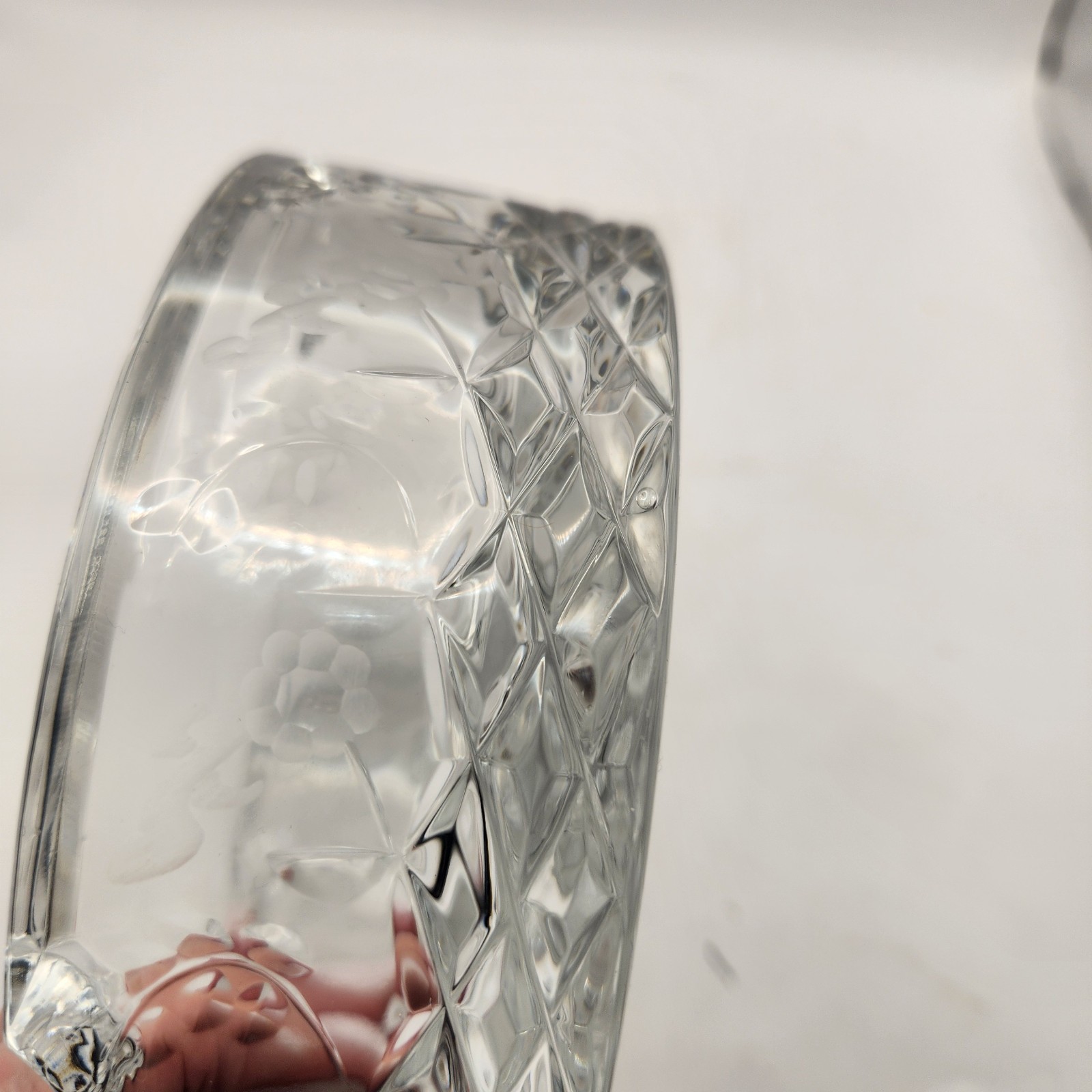 ROGASKA GALLIA CRYSTAL ASHTRAY 5 7/8″ x 2″ – EXCELLENT