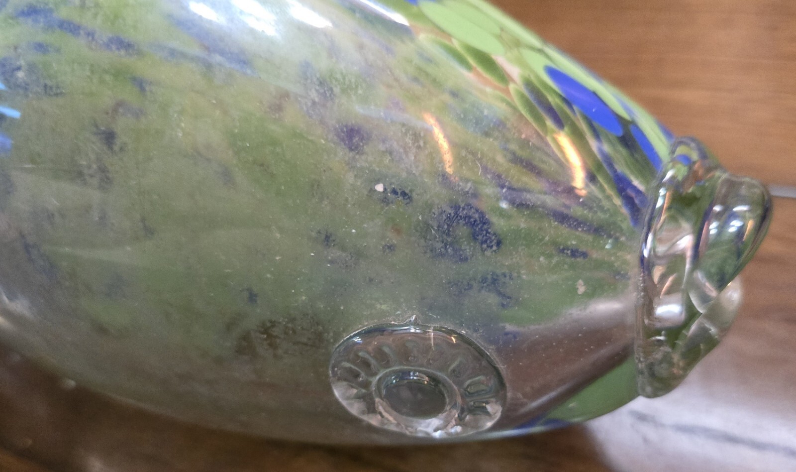 14.5″ Art Glass Hand Blown Huge Koi Fish Murano Style Sculpture Figure Statue