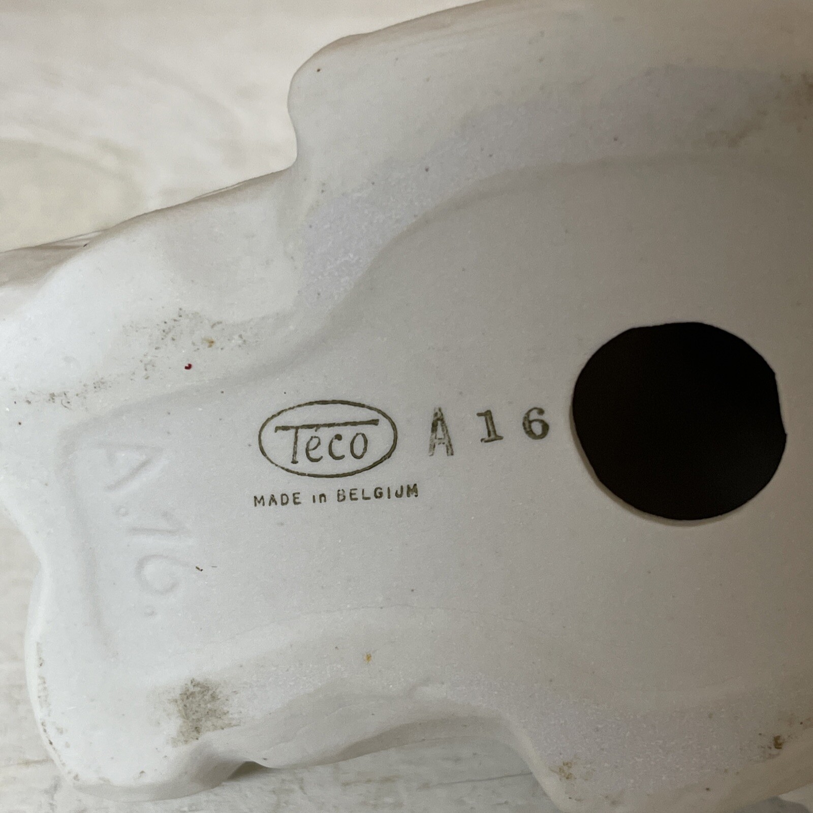 Teco, Art Unpainted Baby, Arts and Crafts,  3.5” Belgium