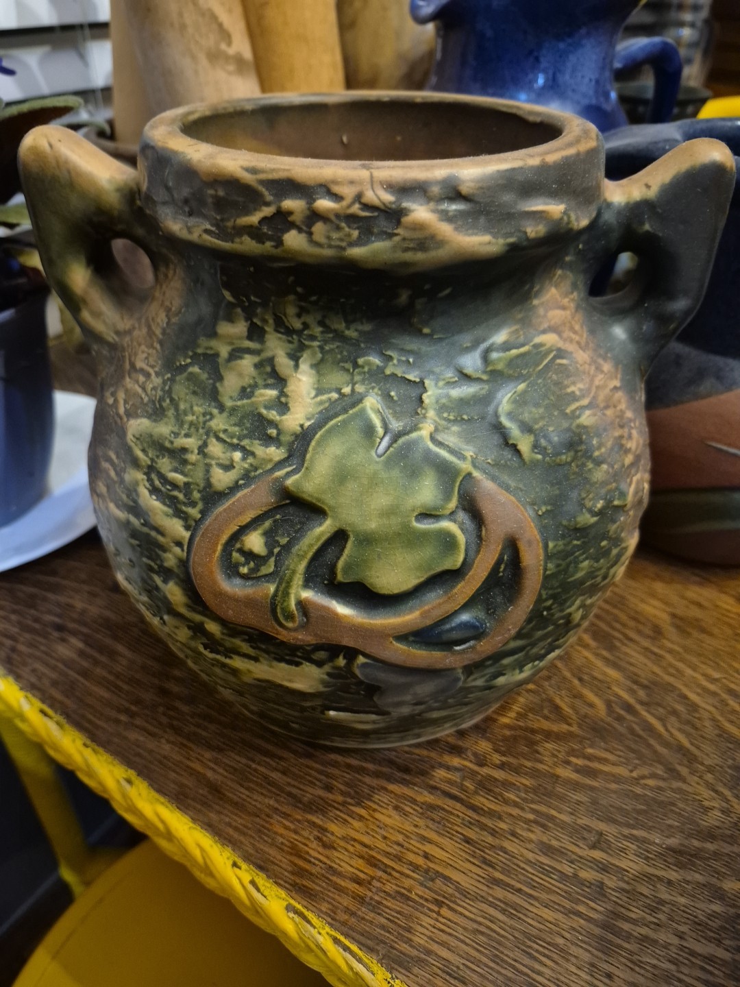 Roseville Imperial One Vase / Arts & Crafts Mission Style Design 8″