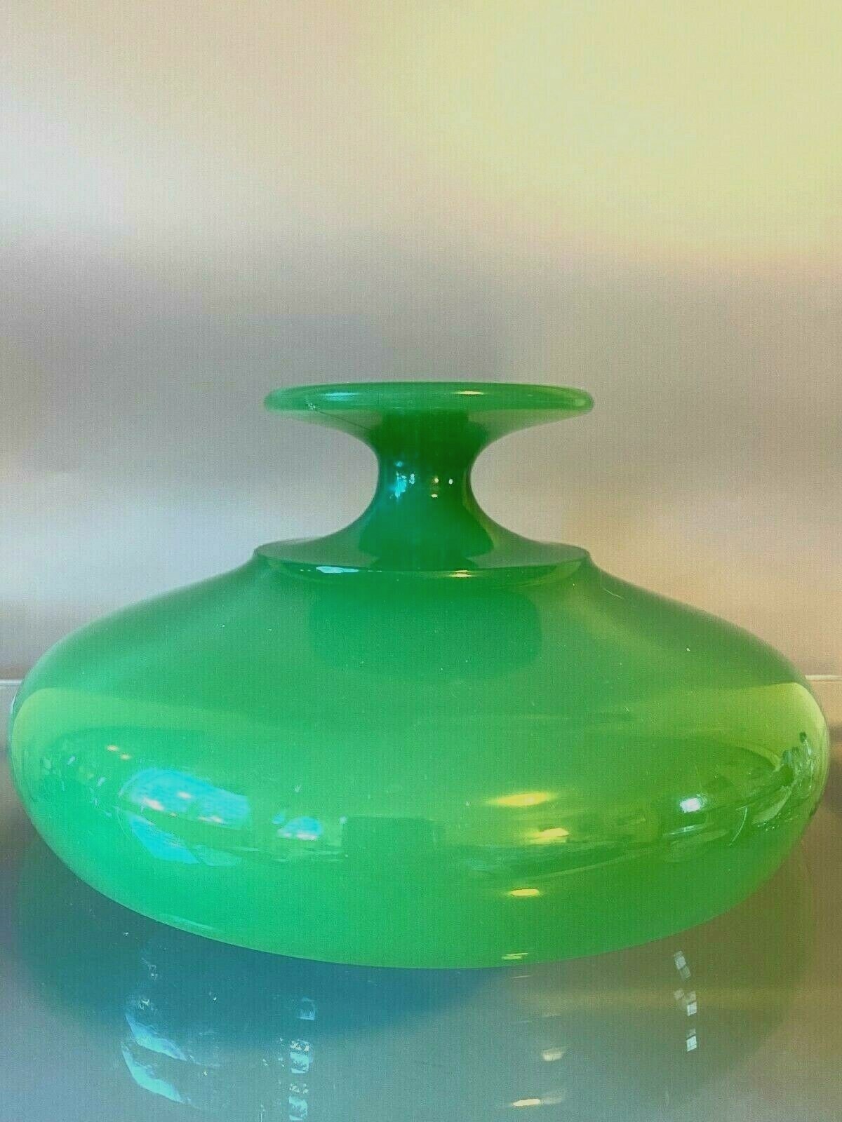 Vintage Fenton Jade Green Jadeite Compote