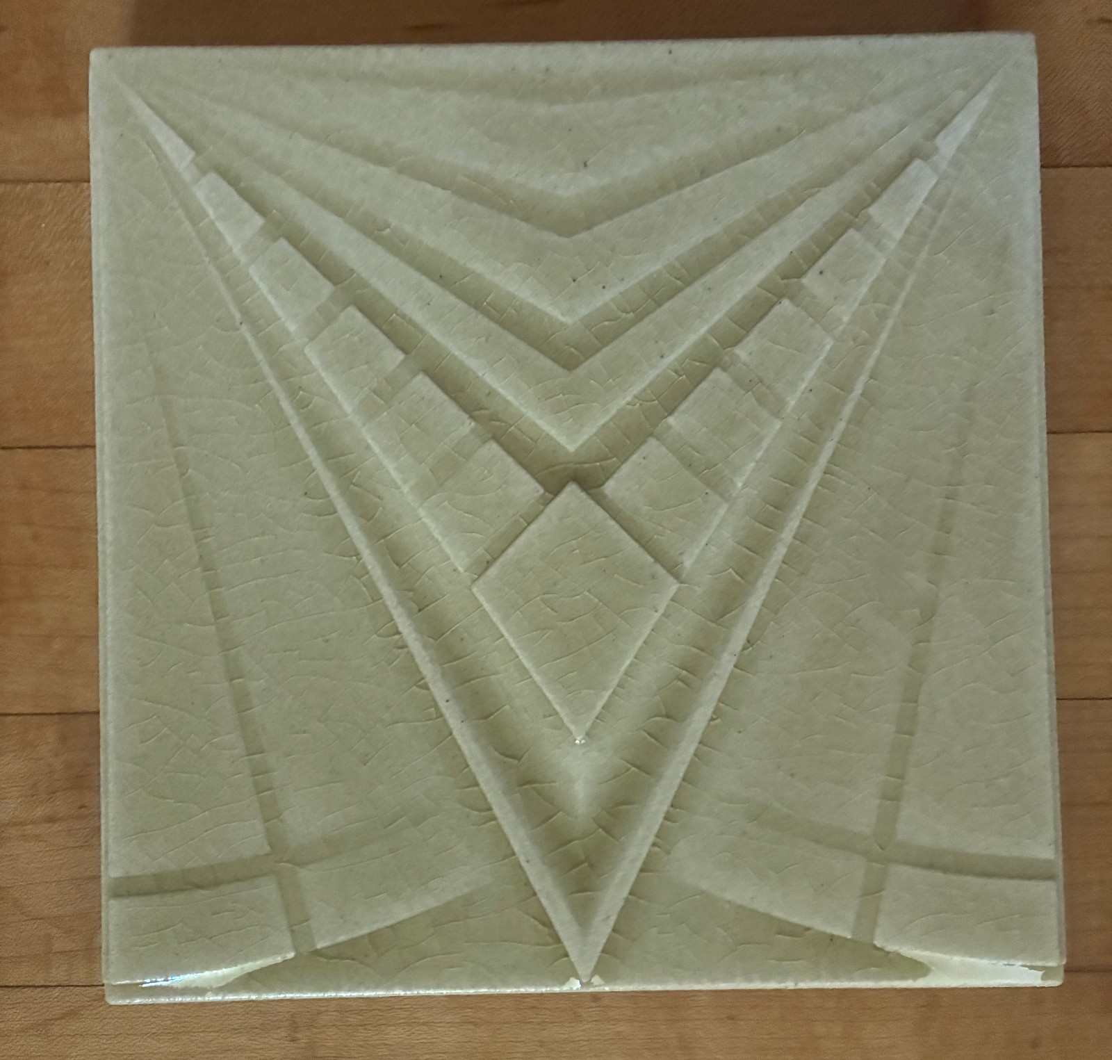MOTAWI TILEWORKS Tile 6″x 6″ Frank Lloyd Wright GLOSSY SHARP EDGES